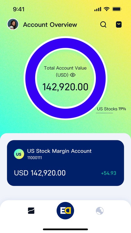 Eddid ONE USA account overview