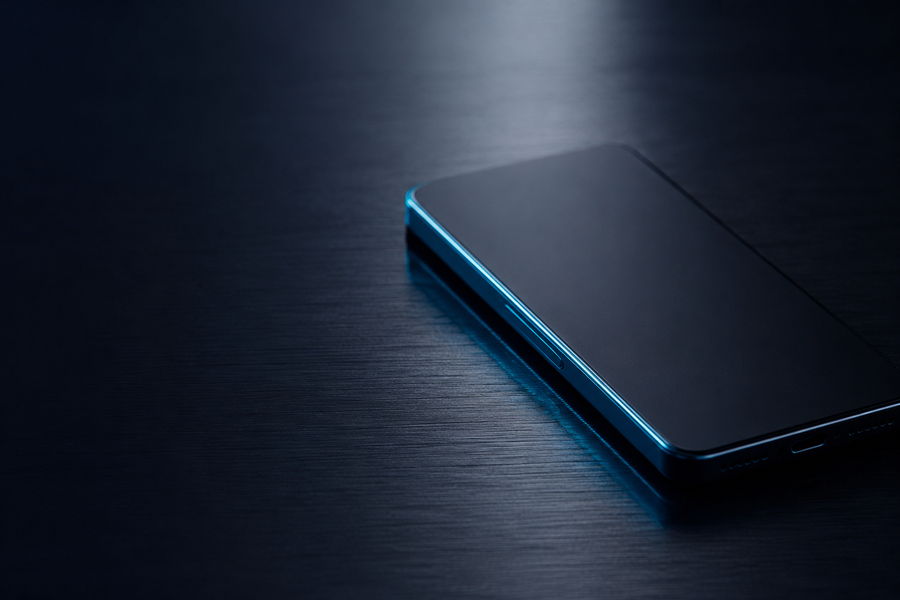 Investor reviewing portfolio on a phone