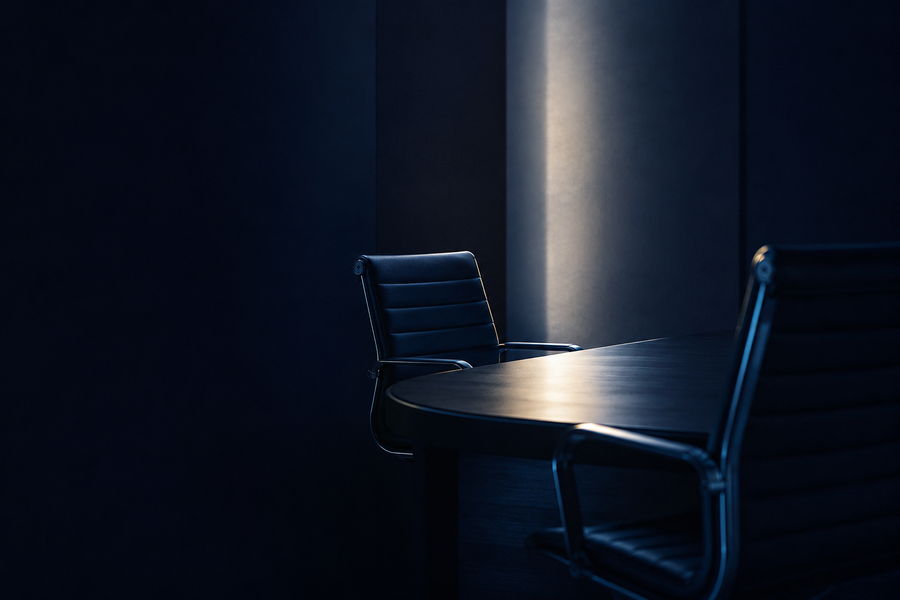 Advisors in a business discussion